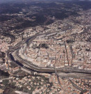 Panorama, du pont Vieux à Destival