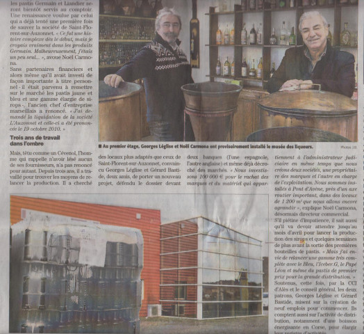 Les établissements Germain et Liandier