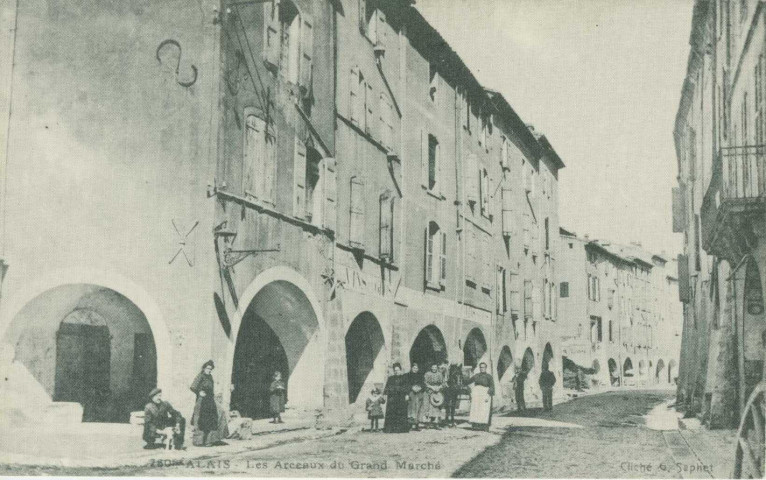 Les arceaux du grand marché