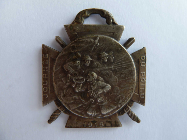 Médaille " Journée du poilu 1915 "