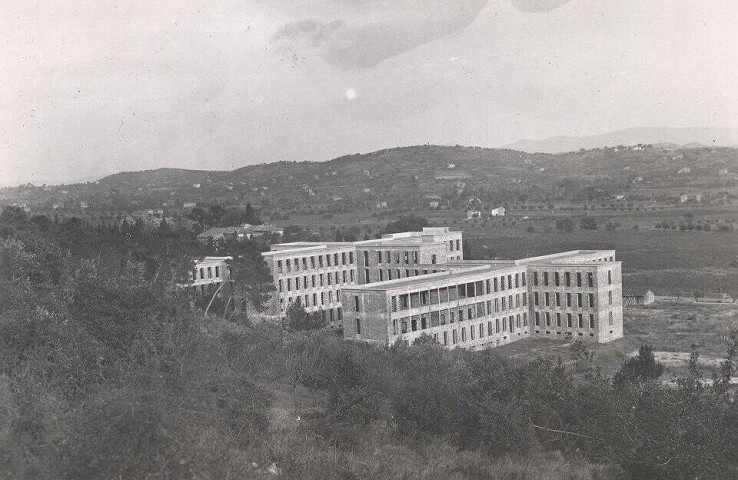 Construction de l'hôpital