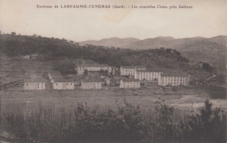 Les nouvelles cités près du Galeizon