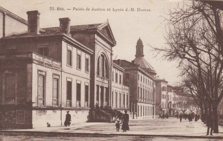 Palais de justice et lycée Jean-Baptiste Dumas