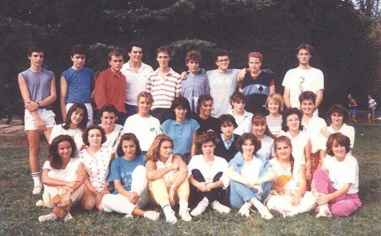 Photo de classe du lycée Jean-Baptiste Dumas : Classe de 1ère 35