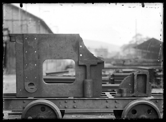 Cassure sur pièce moulée