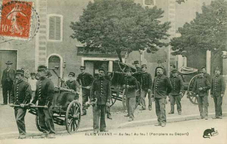 Pompiers au départ