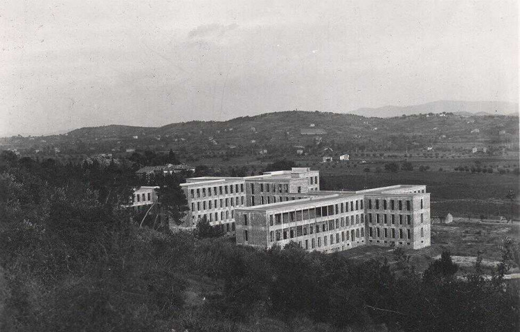Construction de l'hôpital