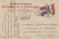Correspondance des Armées de la République. Carte de Fernand Jamin à Léonie
