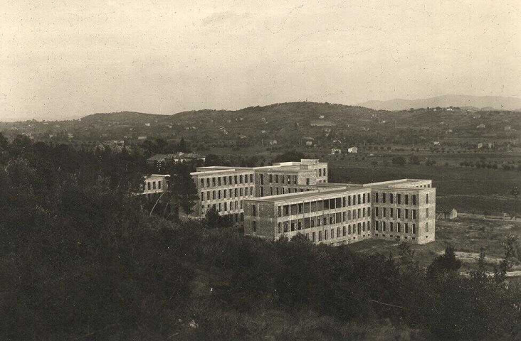 Construction de l'hôpital