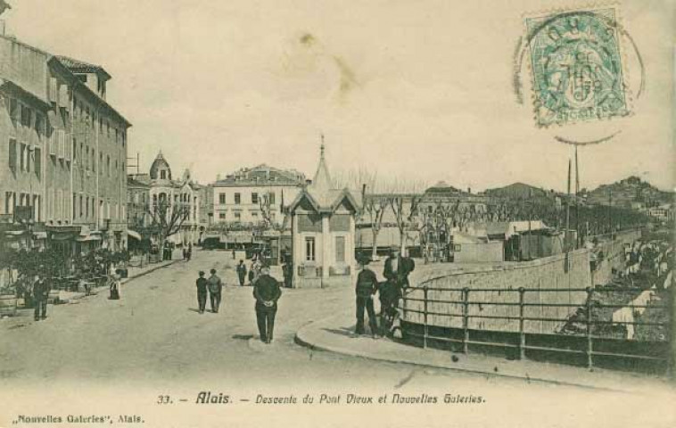 Descente du Pont Vieux et Nouvelles Galeries