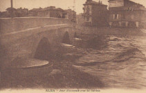 Inondations du 16 octobre 1907. Jour d'immense crue du Gardon