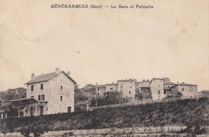 La gare et Peirache