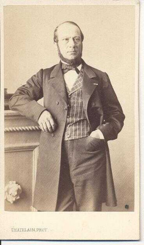 M. Mathieu professeur d'histoire naturelle à l'Ecole Forestière de Nancy