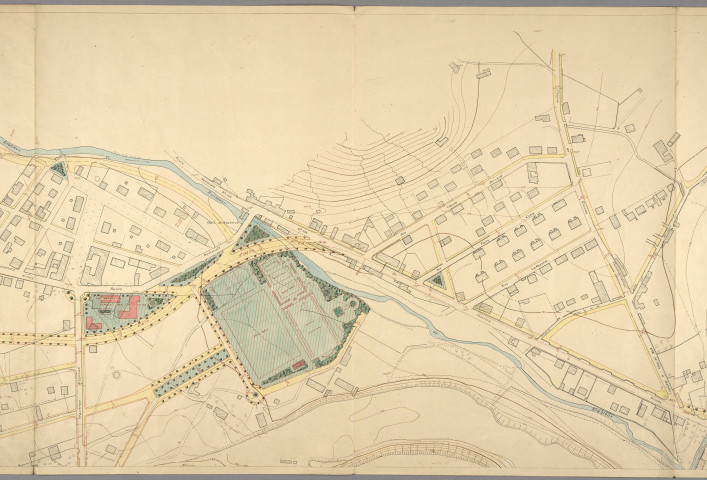 Ville d'Alès plan d'aménagement