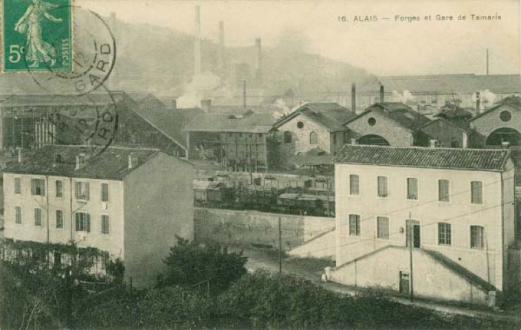 Forges et gare de Tamaris