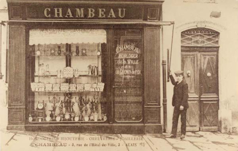 Horlogerie bijouterie Chambeau, 3 rue de l'hôtel de ville