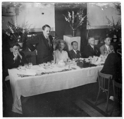 Alès. Le banquet : Discours de Marcel Barreau, 1er Adjoint au Maire