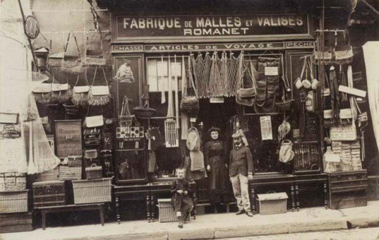 Fabrique de malles et valises Romanet, 32 rue d'Avéjan