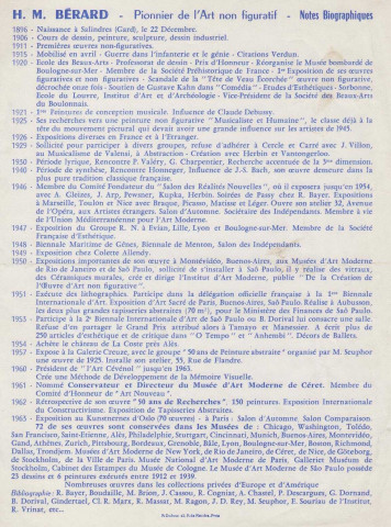 Honoré Marius Bérard, peintre