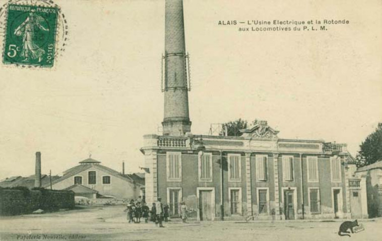 Usine électrique et rotonde