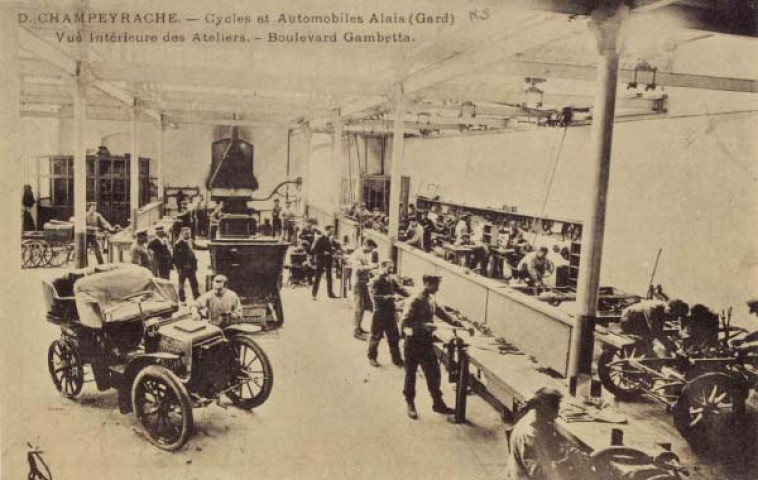 D. Champeyrache, cycles et automobiles, 4 boulevard Gambetta