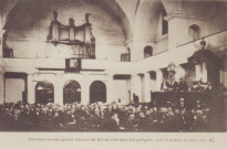 9ème synode général officieux des Eglises Réformées Evangéliques réuni à Anduze en juin 1902