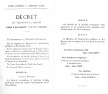 Historique de la Société Scientifique et Littéraire d'Alais, statuts et comptabilité