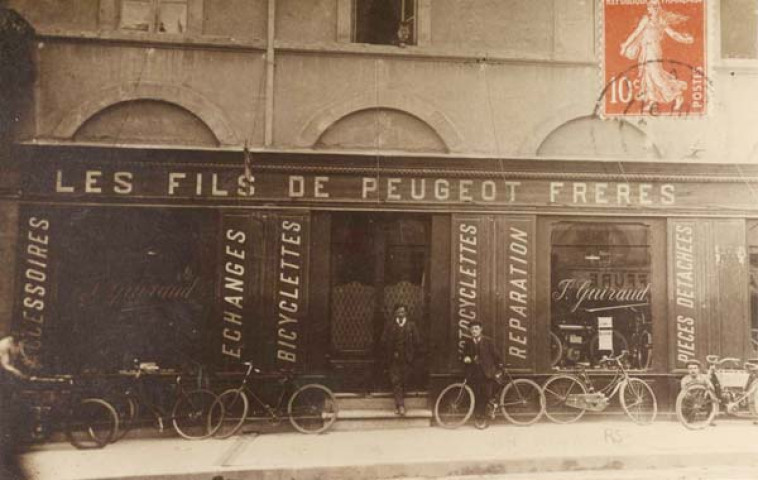 Les fils de Peugeot frères, 4 rue de l'hôtel de ville