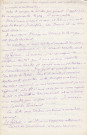 Notes du poilu Paul Léonce Cambon