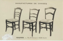 Ragner manufacture de chaises 11 rue Saint-Germain