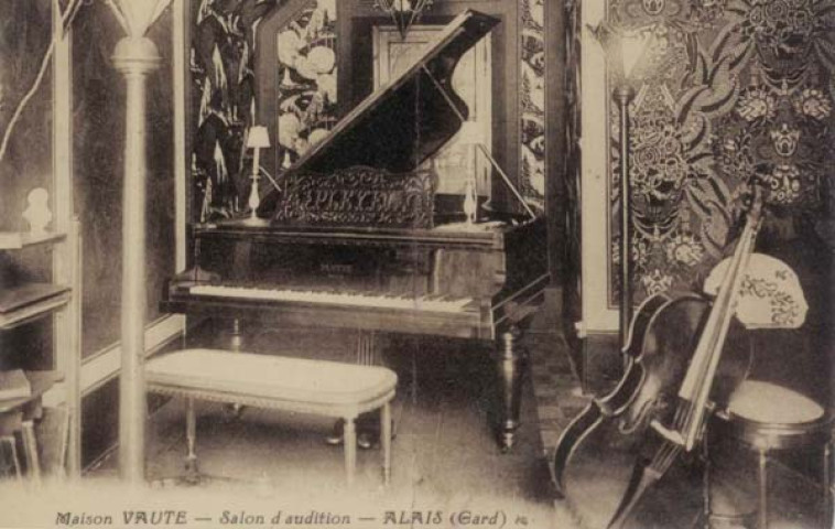 Maison Vaute, rue de l'hôtel de ville et place Saint-Sébastien : Salon d'audition