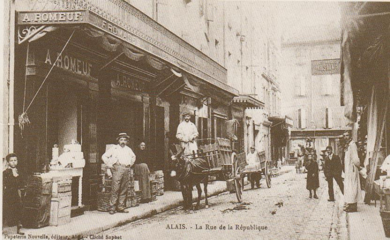 Rue de la République. A. Romeuf