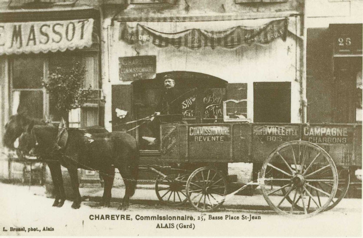 Chareyre commissionnaire 25 basse place Saint-Jean