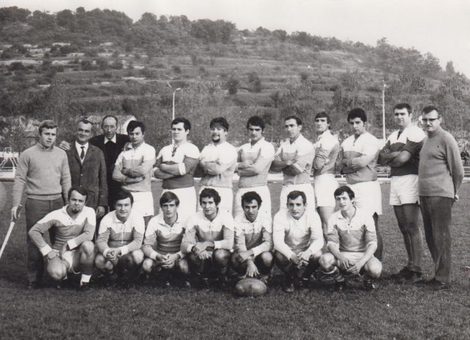 L'équipe du Rugby Club Alésien