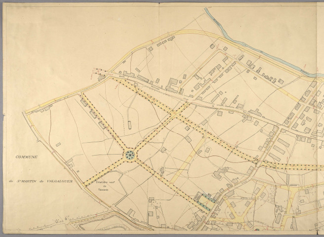 Ville d'Alès plan d'aménagement