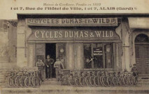 Cycles Dumas et Wild, 1 et 7 rue de l'hôtel de ville
