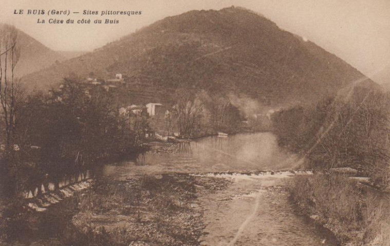 La Cèze du côté du Buis