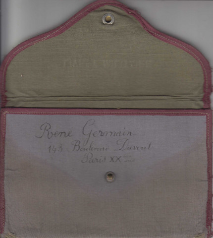 Livret militaire de René Germain