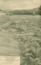Inondations du 16 octobre 1907 : Comme au Niagara, la chute des eaux au barrage du quai neuf