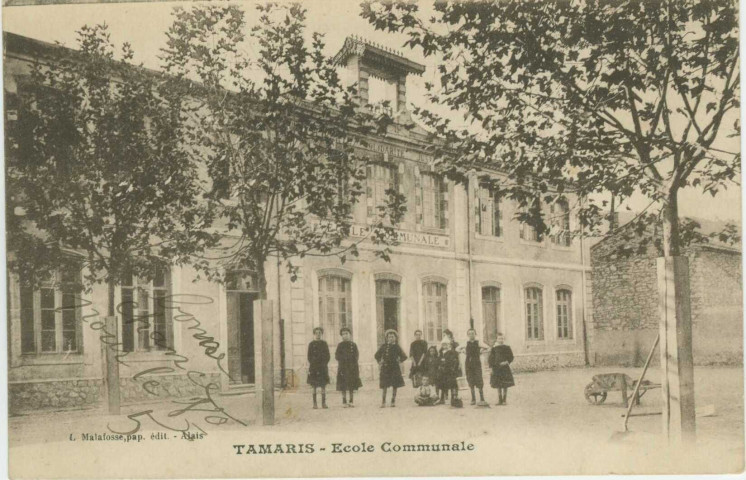 Tamaris. Ecole communale