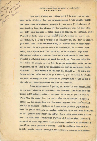 Notre Dame des Neiges