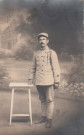 Le soldat Marcel Roussillon en uniforme