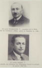 Louis Champeyrache et Arthur Sugier président de l'Olympique Alès en Cévennes (O.A.C.)