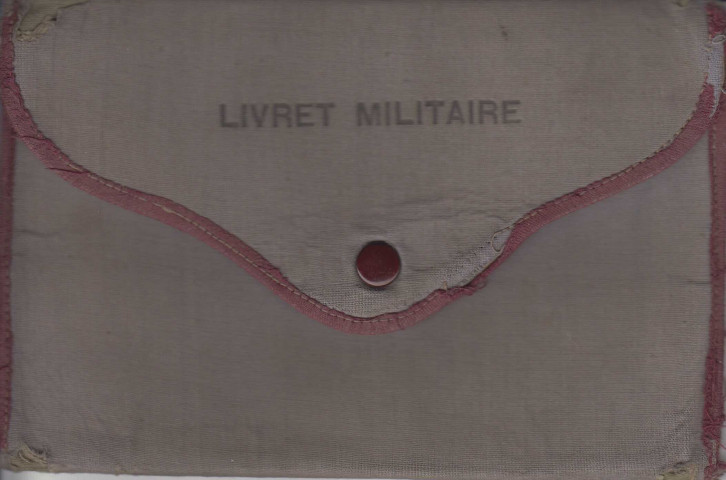 Livret militaire de René Germain