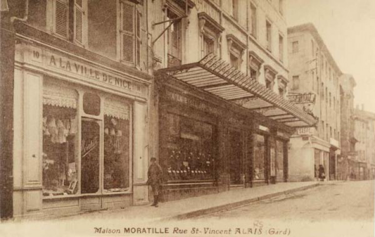 Maison Moratille " A la ville de Nice ", 10 rue Saint-Vincent