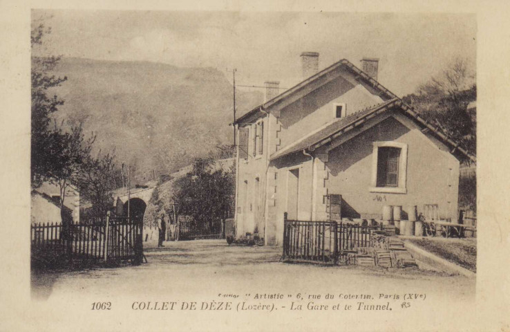 La gare et le tunnel