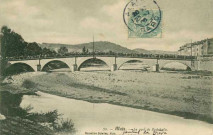 Pont de Rochebelle pendant la grève des mineurs