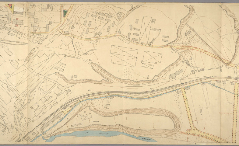 Ville d'Alès plan d'aménagement