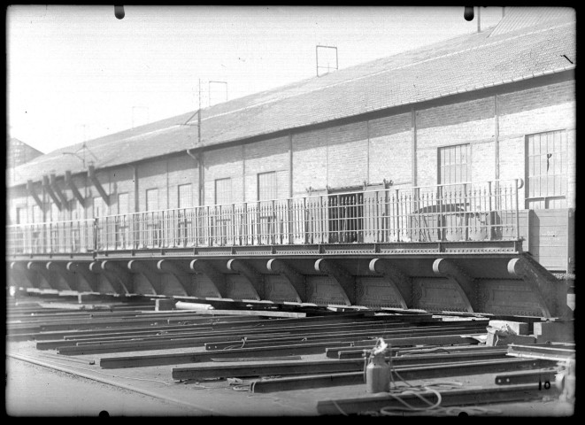 Pont Giais sur voie ferrée