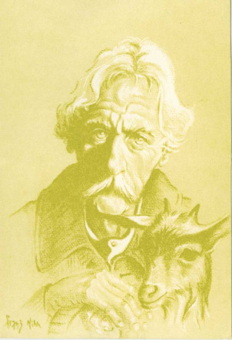 Vieux berger cévenol